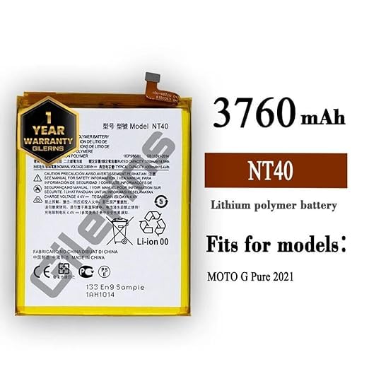 Image of Original NT40 Battery for Motorola E20 (XT2155) Battery with 1 Year Warranty** (GG162)