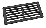 KOTARBAU® - Rejilla para chimenea (hierro fundido, 30,7 x 15 cm)