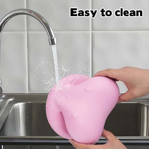 Image of YEXEXINM Hair Washing Station for Kids, Ergonomic Kids Hair Washing Station,Portable Sink Hair Washing Neck Pillow for Wash Time, Hair Wash Basin for Children on SinkBathtub,On Floor