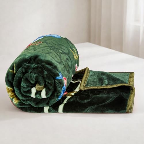 Image of amazon basics Mink Blanket | Double Bed Size | Soft & Durable | Everyday Use (Grey)
