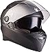 ARMOR HELMETS® AF-77 „Matt Black“ · Integral-Helm · Full-Face Motorrad-Helm Roller-Helm Scooter-Helm Cruiser Sturz-Helm Sport · ECE 22.05 Sonnenvisier Schnellverschluss Tasche XS (53-54cm)