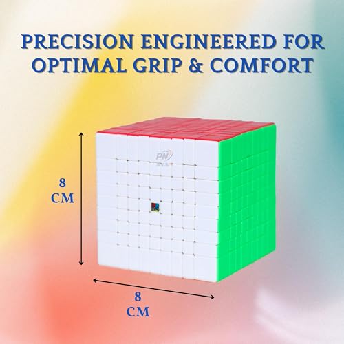 Image of Kid Moyu Mfjs Meilong 9X9X9 Cube Stickerless High Speed Cube (9X9 Mofang Jiaoshi Cubing), 75Mm Size