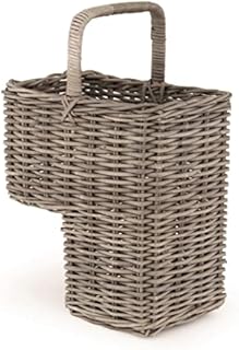 Bali Grey Kubu Stair Basket, Natural Storage Basket