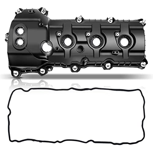 A-Premium Driver Side Engine Valve Cover With Gasket & Bolts Compatible With Ford F-150 Explorer Mustang Edge Flex Taurus Transit Lincoln Mks Mkt Mkx Mkz 3.5L 3.7L Naturally Aspirated Ti-Vct #TOP11