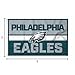 Rico Industries NFL Football Philadelphia Eagles Bold 3' x 5' Banner Flag Single Sided - Indoor or Outdoor - Home Décor