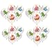 SUSHAFEN 20Pcs Dinosaur Transparent Balloons Printed Dinosaur Latex Balloons Kids Birthday Party Decoration Dinosaur Theme Party Decoration