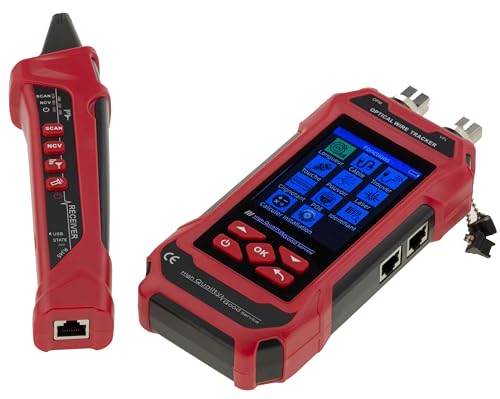 Probador de red de cobre y fibra KALEA-INFORMATIQUE con VFL y POE 2