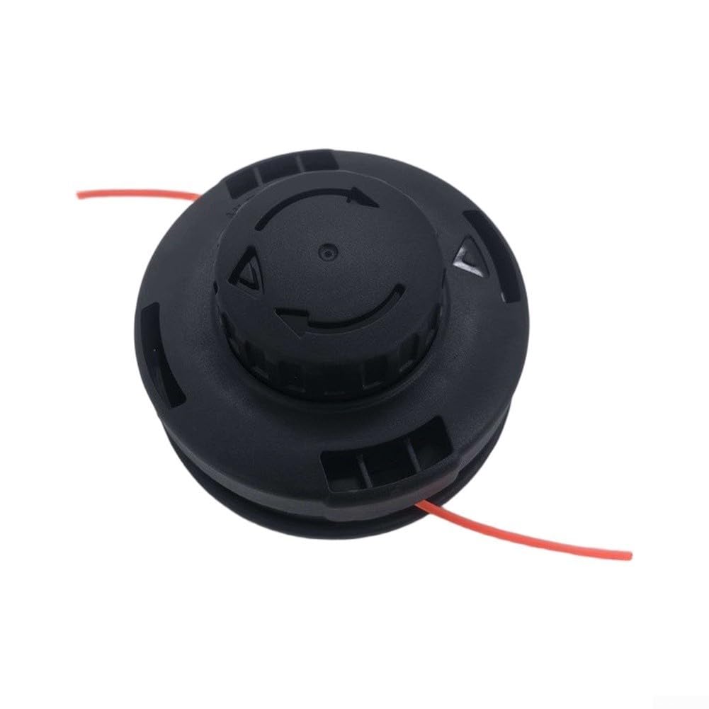 Cabezal de recortadora de alimentación de carga rápida para 191R00-0, acepta línea .080 .095, M10x1.25 LH para eje, diseño de plástico ligero