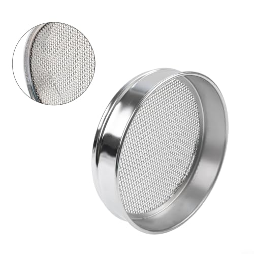 Prueba colador cromo de 20cm para laboratorio con malla 7 de control de calidad 6