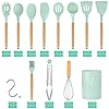 Juborui Kitchen Utensil Set - 22 Piece - Mint Green