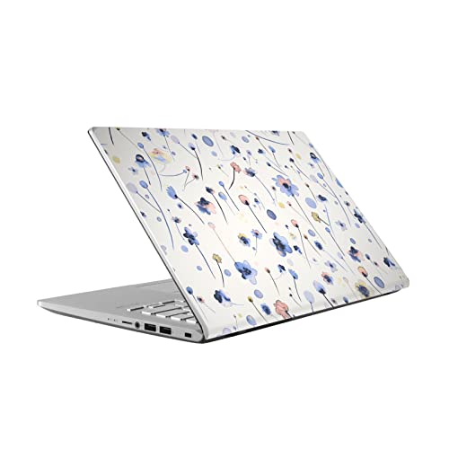 Autocollant Ninola Bleu Doux Floral pour ASUS Vivobook 14 X409FA-EK555T