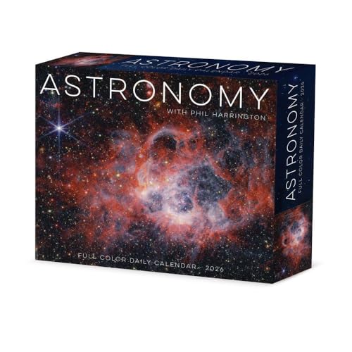 Astronomy 2026 5.4" x 6.2" Box Calendar