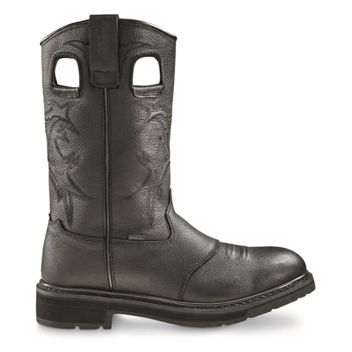 Guide Gear Bandit II Men's Concealed Carry Western Cowboy Rodeo Work Boots Leather Waterproof Shoes3