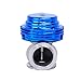 Hiwowsport 38MM Turbo Exhaust Manifold External V-band Wastegate dump pipe valve (Blue)