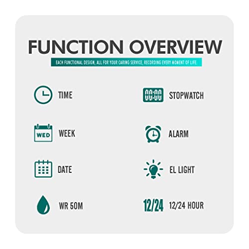 Fizili Kids Watch Digital Sport Waterproof Boys Girls Watch Outdoor 12/24 H Alarm Backlight Stopwatch Military Child Wristwatch For 3-15 Year Old Black Blue (1451) #TOP4