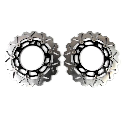 Disques de frein moto avant haute précision pour Yamaha XJ6 600 millésimes 2009-2013