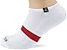 Mens Air Jordan Jordan DRI-FIT NO-SHOW 3PPK WHITE L(8-12)