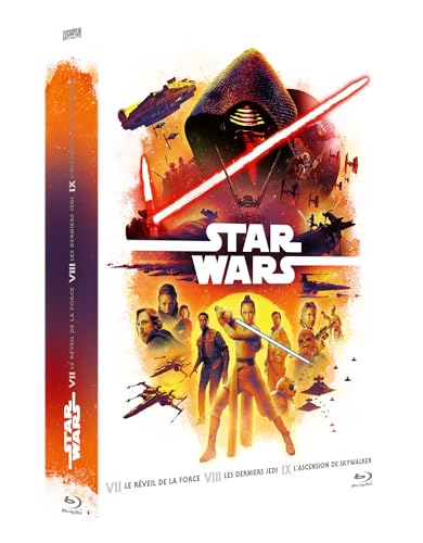 Bild: Star wars - la troisi�me trilogie - �pisodes 7 � 9 [Blu-ray] [FR Import] f�r 23,51 EUR  bei Amazon