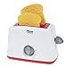Produktbild Happy People 45180 Toaster-45180 Toaster, Rot/Weiß
