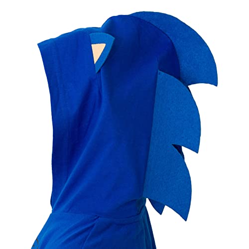 Image of SEGA Sonic the Hedgehog Cosplay T-Shirt and Mesh Shorts Outfit Set Little Kid to Big Kid