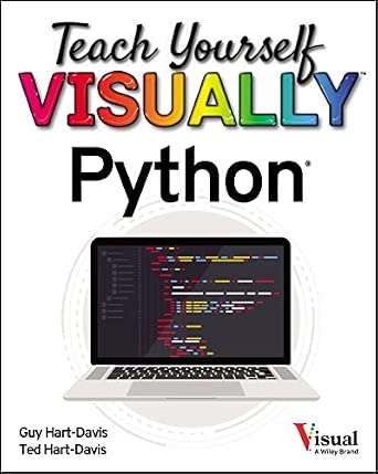 Teach Yourself VISUALLY Python book cover