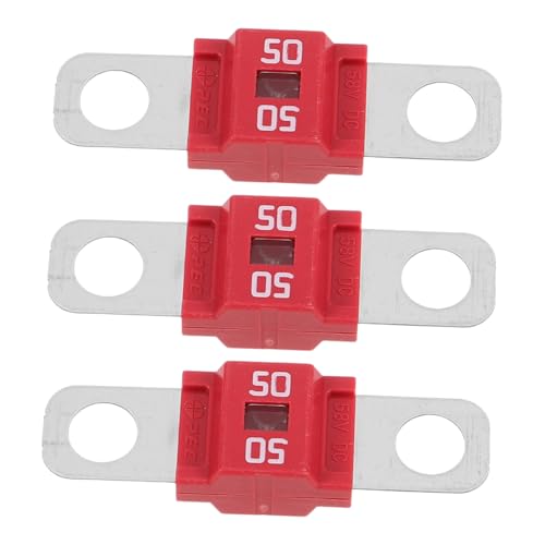 3 Pezzi Fusibile Automobilistico Bullone per Auto Camion e Barche Montaggio Stabile e Protezione ad Alta Temperatura