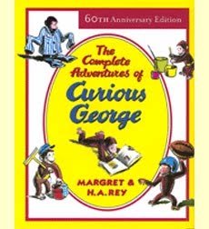 Hardcover The Complete Adventures of Curious George: 60th Anniversary Edition Display Book