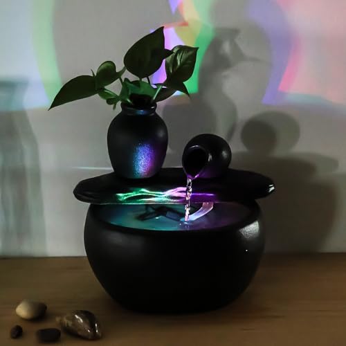 Surprizon TABLETOP FOUNTAIN Waterfall Fountain, Indoor Water Fountains thumb #4