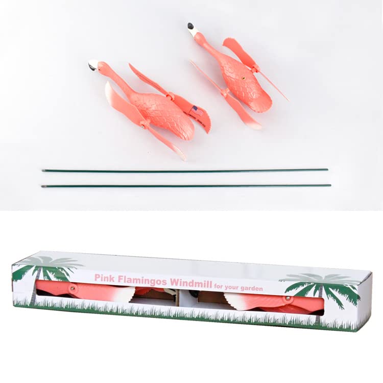 Amazon.co.jp: COLOUR Pink Flamingo Windmill ピンク フラミンゴ