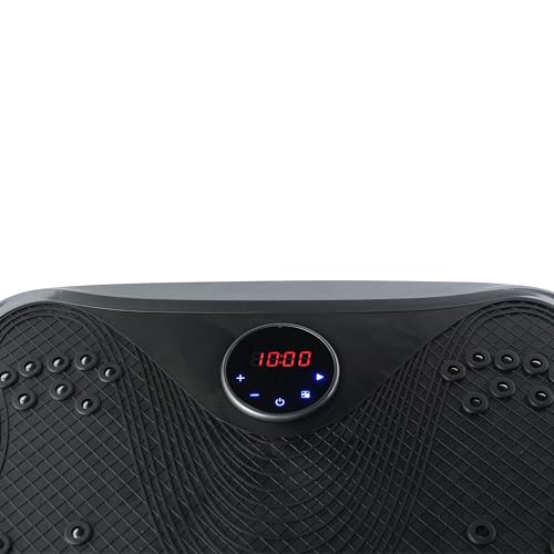 Plataforma Vibratoria para Quemar Grasa con 120 Niveles de Velocidad y Motor de 200 W - Silenciosa para Uso en Casa o Oficina, Diseño Plegable y Portátil que Trabaja la Grasa del Abdomen y Muslos, Entrenamiento Completo para Madres Ocupadas y Principiante miniatura 5