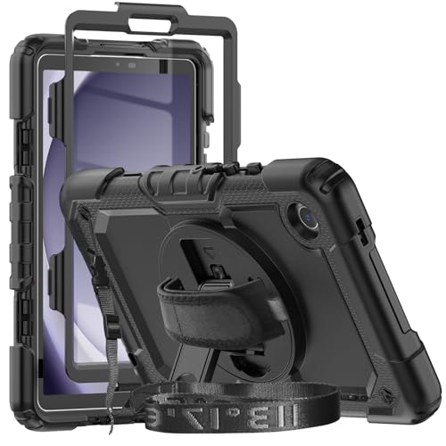 Coque blindée Samsung Tab A9 étanche aux rayures pour usage intensif SM-X110