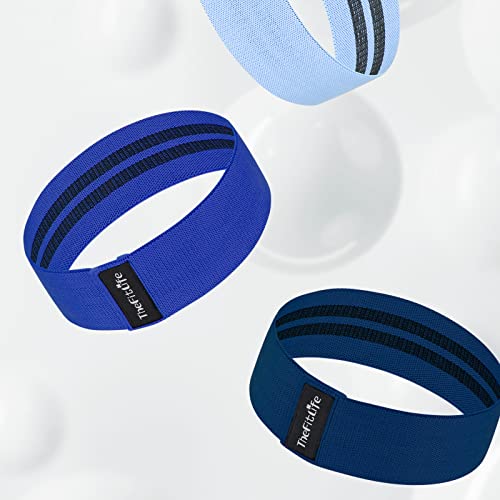 Image of TheFitLife Resistance Exercise Bands for Women - Fabric Workout Bands for Booty, Hip, Glute, Leg, Thigh, Squat, Butt Lift Excersize and Fitness Loop Bands for Home Gym