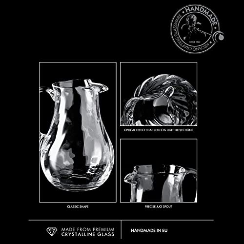 Krosno Glaskrug 1600 ml aus der Romance Kollektion – Crystalline