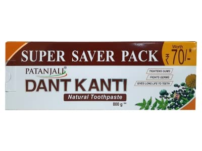 See full amazon price history chart for Patanjali Dant Kanti Natural Toothpaste Value Pack 800 G Patanjali Dant Kanti Natural Toothpaste Value Pack 800 G (B0C4T1K4X6) Amazon Price History, Amazon Price Tracker