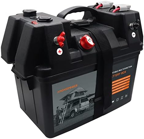 Amazon.com: AMOMDPOWER 12-24V Multi-Function Battery Control Box for ...