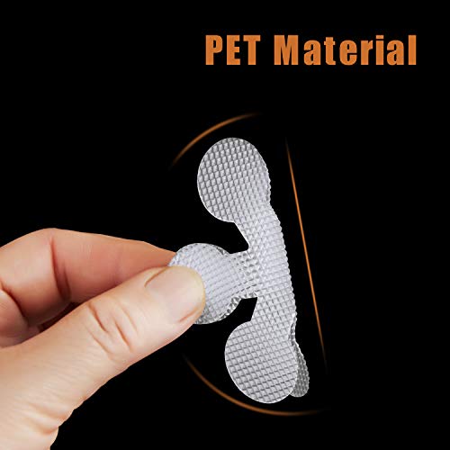 Secopad Bathtub Stickers Non-Slip, 24 Pcs Safety Shower Treads Adhesive Appliques With Premium Scraper #TOP2