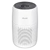 LEVOIT Air Purifiers for Bedroom Home, 3-in-1 Filter Cleaner with Fragrance Sponge for Better Sleep, Filters Smoke, Allergies, Pet Dander, Odor, Dust, Office, Desktop, Portable, Core Mini, White