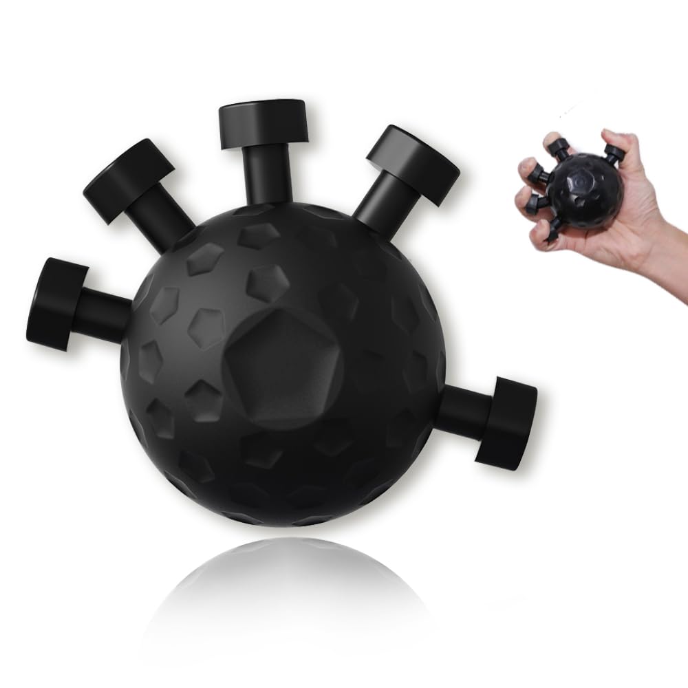 握力 トレーニング 指グリップ強化器 ストレス解消ボール 筋肉トレーニングと回復のためのシリコングリップトレーニング 使いやすい 男女兼用 (A)