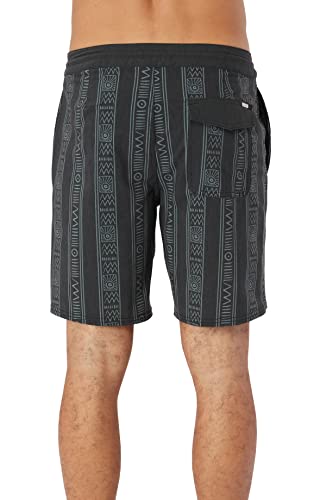 O'NEILL Mens Mythic Lines Cruzer Swim Black3