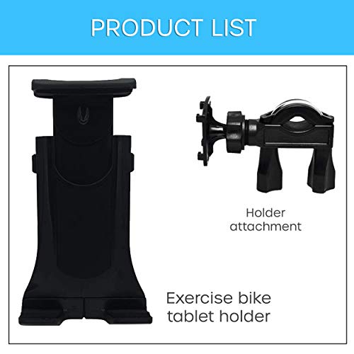 Turnaroundtech Universal Tablet Mount for Bicycle Spinning Bike, Treadmill - Image 2