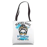 Beaches Booze Besties Girls Trip Miami 2026 Womens Weekend Tote Bag