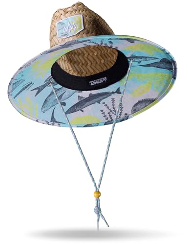 Straw hat for men & women with wide brim