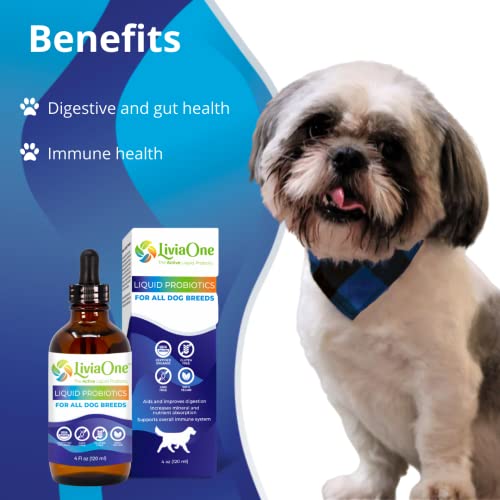 Liviaone Biolifepet Liquid Probiotics For Dogs, Organic Dog Probiotic Supplements, Puppy And Dog Pet Probiotics, 4 Fl Oz (Pack Of 1) #TOP5