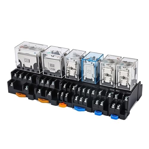 Relais HH63P DC 12V petit relais électromagnétique miniature LED