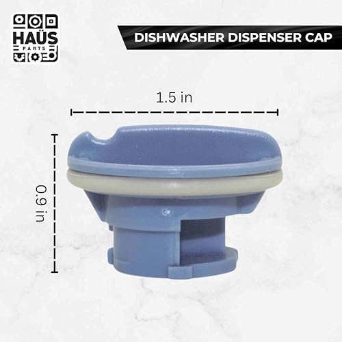 Image of 8558307 Dishwasher Dispenser Cap Compatible with Top Brand Replacement With 8558310, AP6013204, 8193984, WP8558307VP, PS11746426, W10077881 and AP6013204 (6)