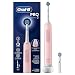 Oral-B Pro Series 3 Electric Toothbrush, Pink, 1 3D Cleaning Brush, Removes Dental Plaque, 3 Brushing Modes, Timer, Rechargeable
