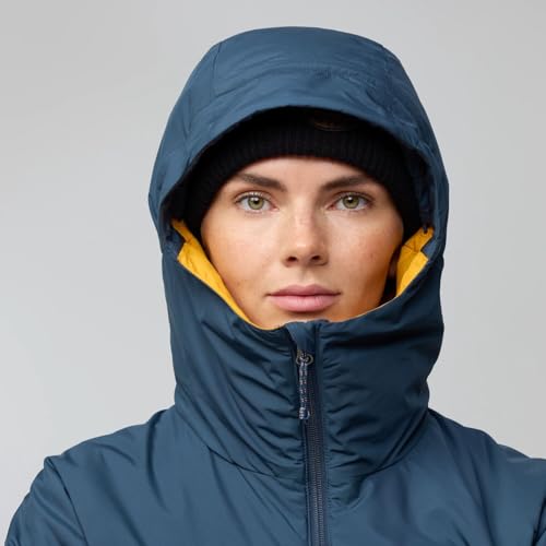 Fjällräven Damen Bergtagen 60 Insulation Jacke, Black/Deep Forest, L