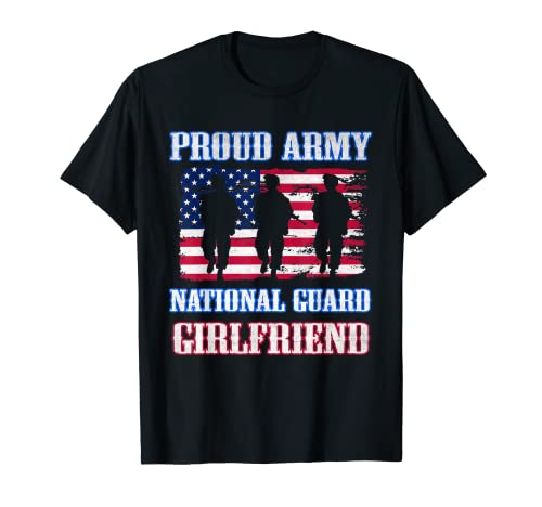 Orgulloso Ejército Guardia Nacional Novia Vintage Ejército Militar Camiseta
