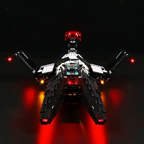 Brick Shine Kit luci per Lego Inquisitor Transport Scythe 75336 (Lego Set non incluso) (versione avanzata)