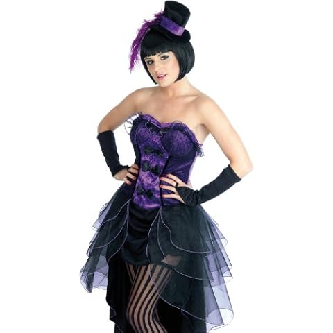 Burlesque Purple Women's Dress and Headband Cover